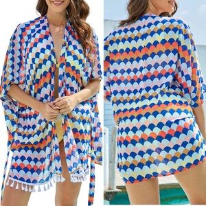 NWT Kimono swim cover up